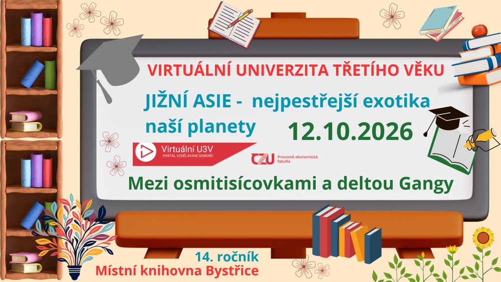 Jižní Asie VU3V 12.10.2026
